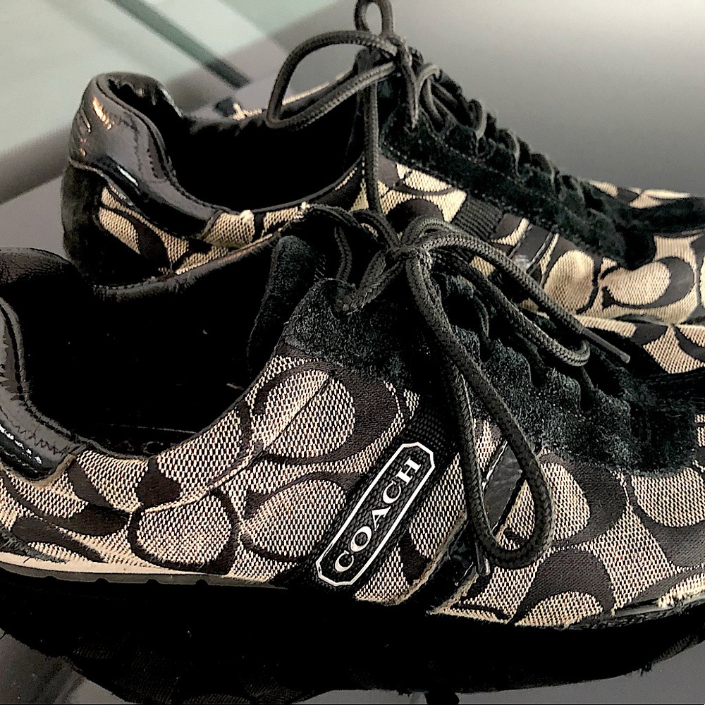 Coach sneakers- size 7.5